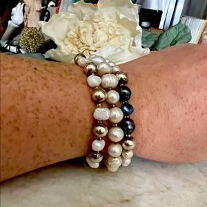 Sundance Baroque Pearl Multi-Strand Bracelet